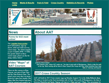 Tablet Screenshot of aattrack.com